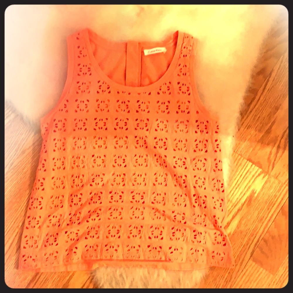 Designer Calvin Klein Spring/Summer Cutout Top💗